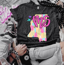 Load image into Gallery viewer, Preppy Bright Brushstroke States (all 50 states available) TRANSFER CAP APR
