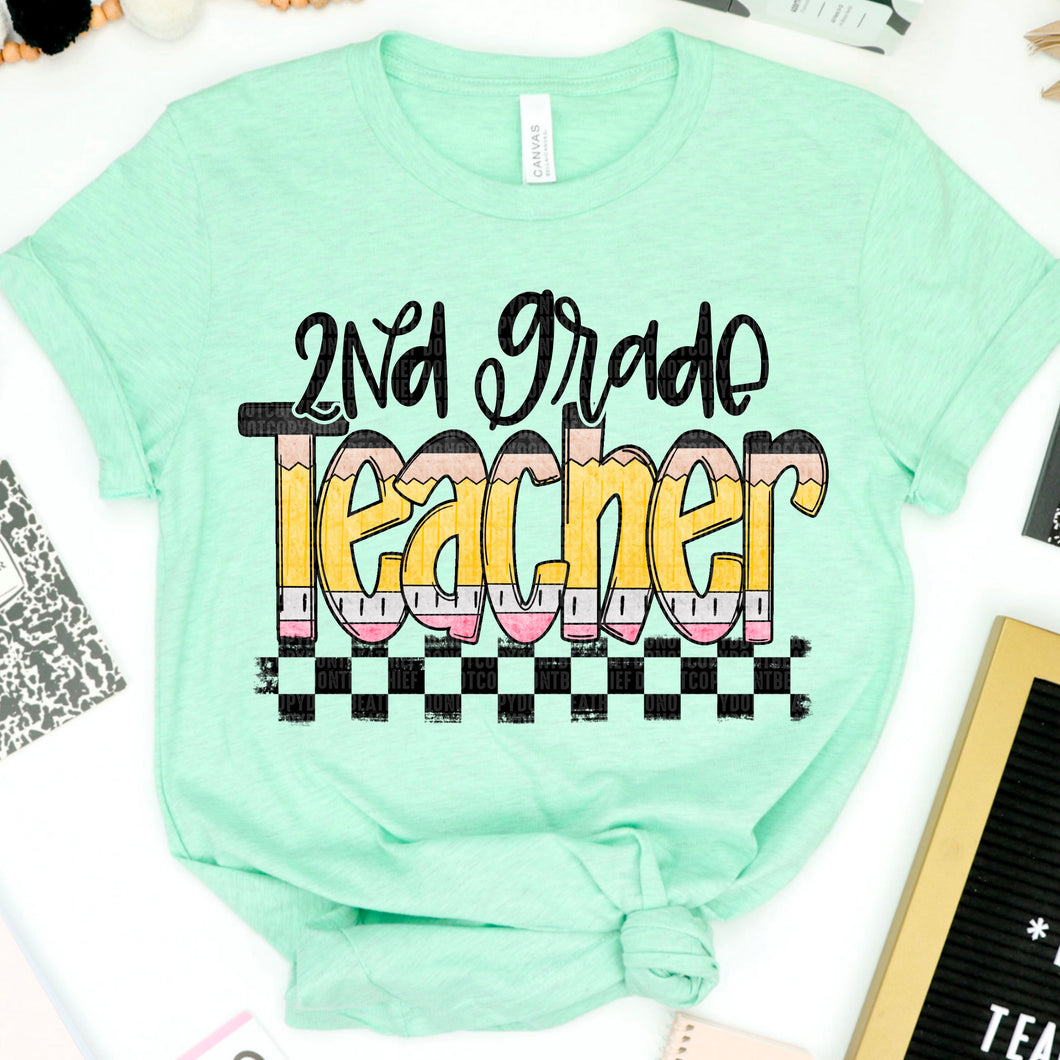 2nd Grade Teacher Pencil SDD TRANSFER