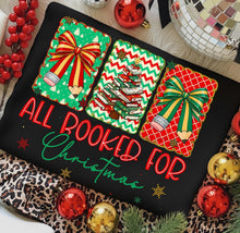 Load image into Gallery viewer, All Booked For Christmas 3 Block TRANSFER
