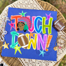 Load image into Gallery viewer, Bright Touchdown Football Team Stars DROPDOWN TRANSFER TCC JULY 26
