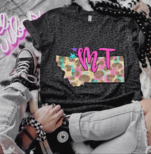 Load image into Gallery viewer, Preppy Bright Leopard States (all 50 states available) TRANSFER CAP APR
