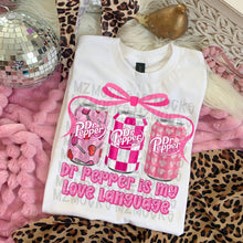 Load image into Gallery viewer, Pink Themed Drink Is My Love Language DROPDOWN TRANSFER MZM JAN 26
