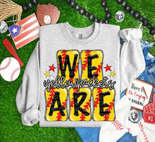 Load image into Gallery viewer, We Are Boxy Softball Background Mascot Dropdown TRANSFER CAP MAR
