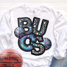 Load image into Gallery viewer, Rhinestone Basketball Mascots DROPDOWN TRANSFER CSD
