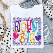 Load image into Gallery viewer, Purple Doodle Frame DROPDOWN TRANSFER SWD JULY
