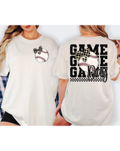Load image into Gallery viewer, Game Day Stacked Ball Checkered Bow WITH POCKET DROPDOWN TRANSFER SCAR EXC MAY 25
