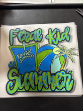 Load image into Gallery viewer, Feral Kid Summer 9” *HAS TRANSPARENT PIXELS RTS DTF TRANSFER
