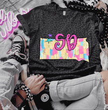 Load image into Gallery viewer, Preppy Bright Brushstroke States (all 50 states available) TRANSFER CAP APR
