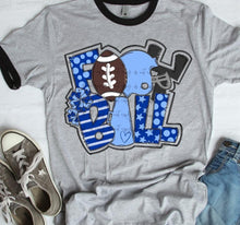Load image into Gallery viewer, Football Word Art DROPDOWN TRANSFER
