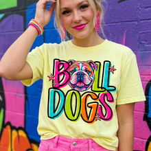 Load image into Gallery viewer, Friday Night Neon Mascots DROPDOWN TRANSFER CSD MAY 26
