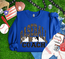 Load image into Gallery viewer, Distressed Leopard Baseball Family DROPDOWN TRANSFER MAR 26

