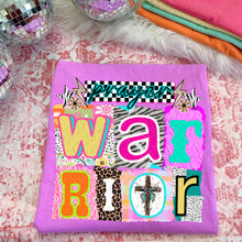 Load image into Gallery viewer, Prayer Warrior Leopard Zebra Magazine Cutout TRANSFER DWS FEB 26
