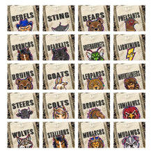 Load image into Gallery viewer, Grunge Varsity Mascot DROPDOWN TRANSFER KAYNDI AUG 26
