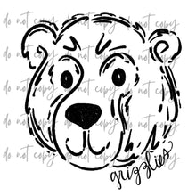 Load image into Gallery viewer, Doodle Single Color Mascots Dropdown TRANSFER
