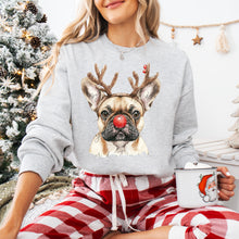 Load image into Gallery viewer, Christmas Red Nose Antler Dogs Dropdown TRANSFER
