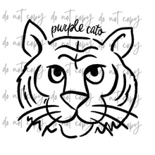 Load image into Gallery viewer, Doodle Single Color Mascots Dropdown TRANSFER
