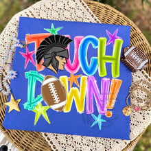 Load image into Gallery viewer, Bright Touchdown Football Team Stars DROPDOWN TRANSFER TCC JULY 26
