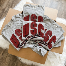 Load image into Gallery viewer, Varsity Arch Distressed Mascot DROPDOWN TRANSFER STRUT 26
