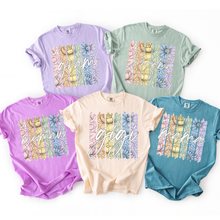 Load image into Gallery viewer, Rainbow Floral Names 4 Square TITLE DROPDOWN TRANSFER CSD APR 26

