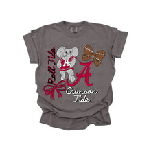 Load image into Gallery viewer, Football Bow Team DROPDOWN TRANSFER MWG JUNE 25
