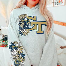 Load image into Gallery viewer, Floral Skulls And Letters Sports Team With Sleeve TRANSFER MMD
