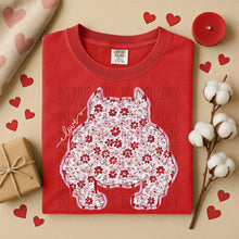 Load image into Gallery viewer, Valentine Red Floral Dog Breed Option DROPDOWN TRANSFER SWD DEC 25
