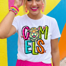 Load image into Gallery viewer, Friday Night Neon Mascots DROPDOWN TRANSFER CSD MAY 26
