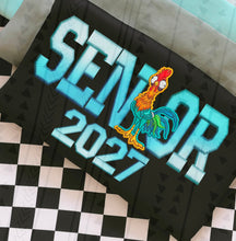 Load image into Gallery viewer, Senior 2027 Faux Embroidery Character DROPDOWN TRANSFER KAI JULY 26
