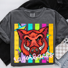 Load image into Gallery viewer, Neon Stripes Mascots DROPDOWN TRANSFER CSD APR 26
