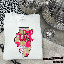 Load image into Gallery viewer, Pink Patch States (all 50 states available) TRANSFER CAP MAY
