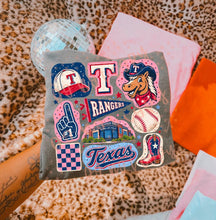 Load image into Gallery viewer, Team Doodle Collage TRANSFER PEACHY SEP 26
