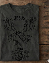 Load image into Gallery viewer, Jesus Loves You Collage COLOR DROPDOWN TRANSFER ET FEB 26
