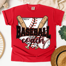 Load image into Gallery viewer, Varsity Baseball Title Home Plate Bats Ball TRANSFER SDD JAN 26
