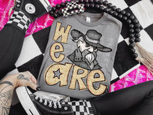 Load image into Gallery viewer, We Are Gold Glitter Mascot  DROPDOWN TRANSFER
