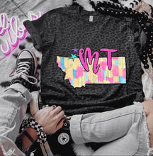 Load image into Gallery viewer, Preppy Bright Brushstroke States (all 50 states available) TRANSFER CAP APR
