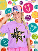 Load image into Gallery viewer, Leopard Star Splatter Customized DROPDOWN DTF TRANSFER TCC JUNE 26
