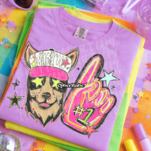 Load image into Gallery viewer, Neon Hand Drawn Star Eyes Mascots TRANSFER CYBER APR 26
