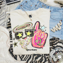 Load image into Gallery viewer, Neon Hand Drawn Star Eyes Mascots TRANSFER CYBER APR 26
