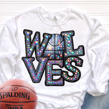 Load image into Gallery viewer, Rhinestone Basketball Mascots DROPDOWN TRANSFER CSD
