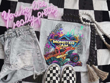 Load image into Gallery viewer, Bright Tire Track Splatter MJ Trucks Dropdown TRANSFER KAI FEB 26
