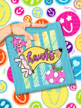Load image into Gallery viewer, Pencil Flag Striped Mascots DROPDOWN TRANSFER CAP JUNE 26
