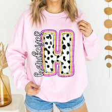 Load image into Gallery viewer, Spotty Dotty Pink Mascot DROPDOWN TRANSFER CAP 24

