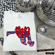 Load image into Gallery viewer, RWB Glitter States (all 50 states available) TRANSFER CAP APR
