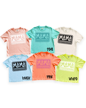 Load image into Gallery viewer, Retro Checkered Mama Mama's Girl Or Mama's Boy DROPDOWN TRANSFER SCAR EXC MAY 25 (Copy)
