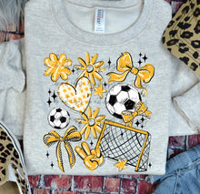Load image into Gallery viewer, Play Ball Soccer Collage DROPDOWN TRANSFER BIA
