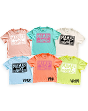 Load image into Gallery viewer, Retro Checkered Mama Mama's Girl Or Mama's Boy DROPDOWN TRANSFER SCAR EXC MAY 25 (Copy)

