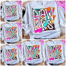 Load image into Gallery viewer, Bright Retro Mascots Dropdown TRANSFER CSD JUNE 25
