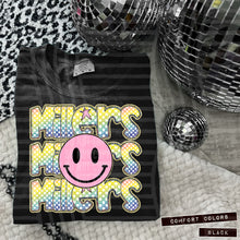 Load image into Gallery viewer, Rainbow Checker Pink Happy Stacked Mascots Dropdown TRANSFER CAP JUNE 25
