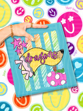 Load image into Gallery viewer, Pencil Flag Striped Mascots DROPDOWN TRANSFER CAP JUNE 26
