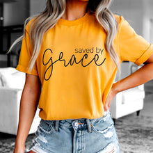 Load image into Gallery viewer, Saved By Grace Script DROPDOWN TRANSFER SDD MAR
